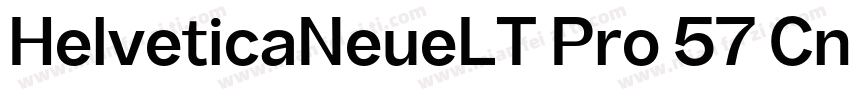 HelveticaNeueLT Pro 57 Cn Bold字体转换